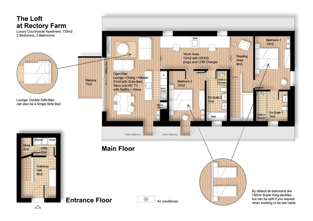 Willa The Loft : Luxury Countryside Retreat For Family & Friends Clipston  Zewnętrze zdjęcie